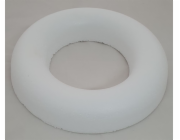 Kroužek polystyren 25 cm korpus půlka na výrobu věnců