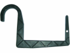 Držák truhlíku trubka kratší 12cm hnědý