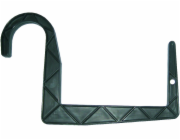 Držák truhlíku trubka kratší 12cm hnědý