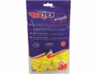 Rukavice úklidové velikost XL latex pudrované
