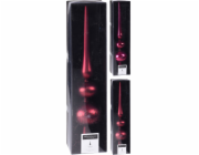 Špička vánoční 30 cm bordó