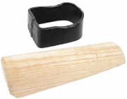 Kroužek-objímka na kosu+dřevěný klínek