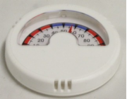 Vlhkoměr kulatý lepící 55mm