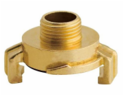 Adaptér bajonet 1/2" vnější závit mosaz GEKA