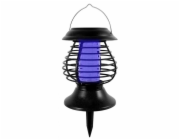 Lampa solární na hubení hmyzu UV LED 2v1