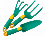 Náčiní zahradní 3 ks tyrkysové