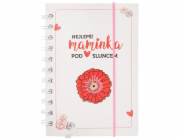 Zápisník "Nejlepší maminka pod sluncem" linkovaný