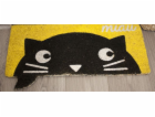 Rohožka 32x68 cm Miau, žlutá