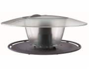 Krmítko pro ptáky BIRDYFEED ROUND antracit 12,2x29,4 cm