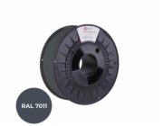 C-TECH tisková struna PREMIUM LINE ( filament ) , PETG, ocelová šedá, RAL7011, 1,75mm, 1kg