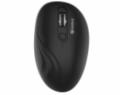 Sandberg Wireless Mouse, bezdrátová 2.4 GHz optická myš, 1600dpi, černá