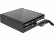 Delock 5.25" Mobile Rack for 4 x 2.5? SATA HDD / SSD - Pouzdro disku - 2.5"