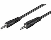 PremiumCord kabel Jack 3.5mm, M/M, 1m