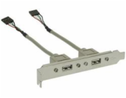 PREMIUMCORD Přídavné porty pro MB 2x USB (záslepka)