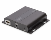DIGITUS 4K HDMI Extender přes IP, 4K*2K@30 Hz přes síťový kabel (CAT 5 / 5e / 6/7), přijímací jednotka