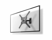 NEDIS nástěnný TV držák/ 23 - 55"/ nosnost 30 kg/ náklon 20°/ otočný 0 - 180°/ Full Motion/ ocel/ černý