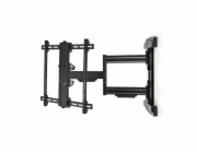 NEDIS nástěnný TV držák/ 37 - 80"/ nosnost 50 kg/ náklon 15°/ otočný 0 - 180°/ Full Motion/ ocel/ černý