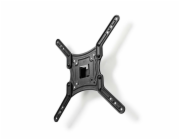 Nedis TVWM1330BK - Full Motion Nástěnný Držák TV | 23–55" | Max. 30 kg | 1 Otočný Bod