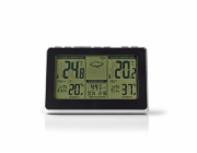 Nedis WEST400BK - Meteostanice | Bezdrátový snímač | Budík | Předpověď Počasí