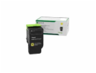 Lexmark CS/CX421, 52x, 62x žlutá tonerová kazeta z vratné...