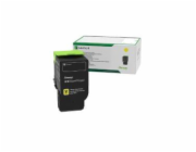 Lexmark CS/CX421, 52x, 62x žlutá tonerová kazeta z vratného programu, 1400