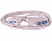 PREMIUMCORD Kabel sériový 3m modemový (Canon 9F/25M)