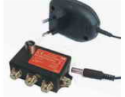 IVO Čtyřnásobný aktivní rozbočovač (1-69k)do UZ+zdroj  I031-F