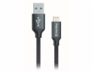 Colorway Datový Kabel USB/ Apple Lightning/ 2.1A/ 1m/ Černý