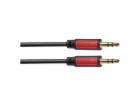 JACK kabel 3,5mm stereo, vidlice - 3,5mm vidlice 1,5m   S...