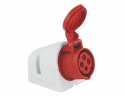 Instalační zásuvka nástěnná 16A/400V/4-pól