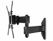 NEDIS nástěnný držák pro LCD a TV/ 10 - 32"/ nosnost 30 kg/ náklon ± 15°/ otáčení 180°/ kloubový (3 klouby)
