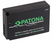 PATONA baterie pro foto Canon LP-E12 850mAh Li-Ion PREMIUM