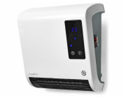 NEDIS koupelnový ohřívač/ spotřeba 2000 W/ nastavitelný termostat/ 2 tepelné režimy/ IP22/ dálkové ovládání/ bílý