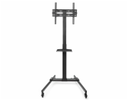 NEDIS podlahový TV stojan/ 32 - 55"/ 35kg/ Design Premium Column/ Snap-lock/ ocel/ černý