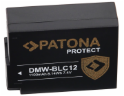 PATONA baterie pro foto Panasonic DMW-BLC12 E 1100mAh Li-Ion Protect