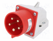 Instalační vidlice 32A/400V/5-pól nástěnná PCE 525-6