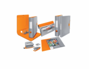 LEITZ Set mini sešívačky a děrovačky  UrbanChic, tmavě šedá