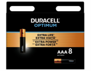 Duracell Optimum alkalická baterie 8 ks (AAA)