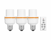 Dálkově ovládaná patice žárovky LTC LXU203 3+1