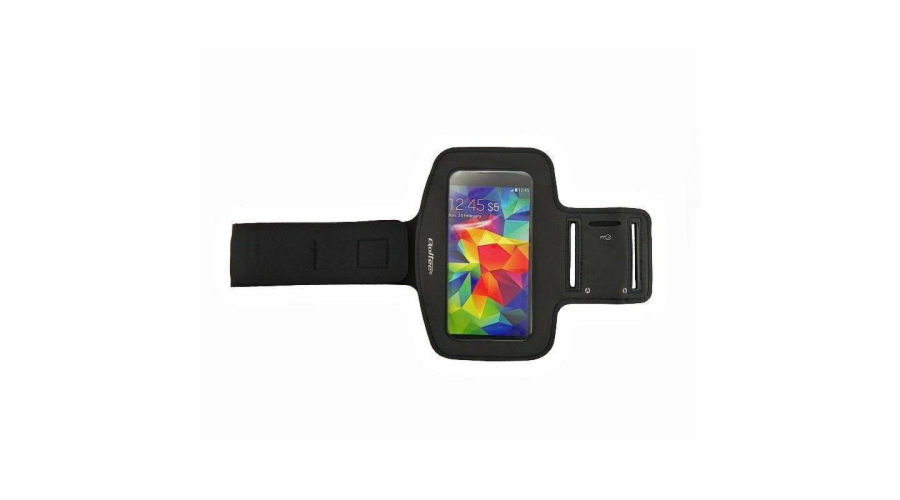 Qoltec Sportovní Armband smartphone max.5 černá