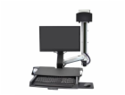 Ergotron StyleView Sit-Stand Combo System with Worksurfac...