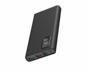 Platinet Power Bank PMPB10WQC726B 10000mAh PD3.0 QC3.0 display černá