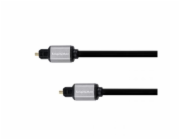 Kabel optický TOSLINK KRUGER & MATZ KM1225 Basic 5m