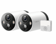 Kamerový set TP-Link Tapo C420S2 4MPx, venkovní, IP, WiFi, přísvit, baterie