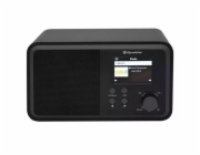 Rádio Roadstar, IR-390D+BT/BK, Wi-Fi, Bluetooth, dálkové ovládání, 1x3 W RMS, barva černá