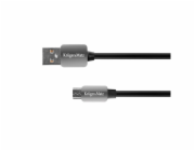 Kabel KRUGER & MATZ KM0331 USB/micro USB 1,8m Black