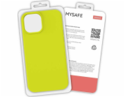 Mysafe Mysafe Silicone Case iPhone 13 Yellow Box