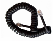 Black-Black poklepávaný na telefonní kabel (Tel0032A-4.2)