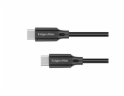 Kruger&Matz KM1261 Kabel USB typuC-USB typC 2,5m
