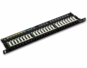 Alantec PK032 Patch panel OPTIMUM UTP cat.5e 24 portů LSA 0.5U 19"